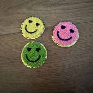 Colorful Smiley Face Patches